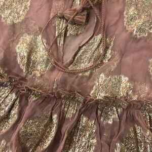 Meadow Rue by Anthropologie with Gold Accents